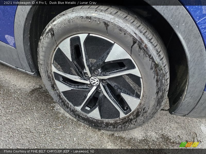 Dusk Blue Metallic / Lunar Gray 2021 Volkswagen ID.4 Pro S