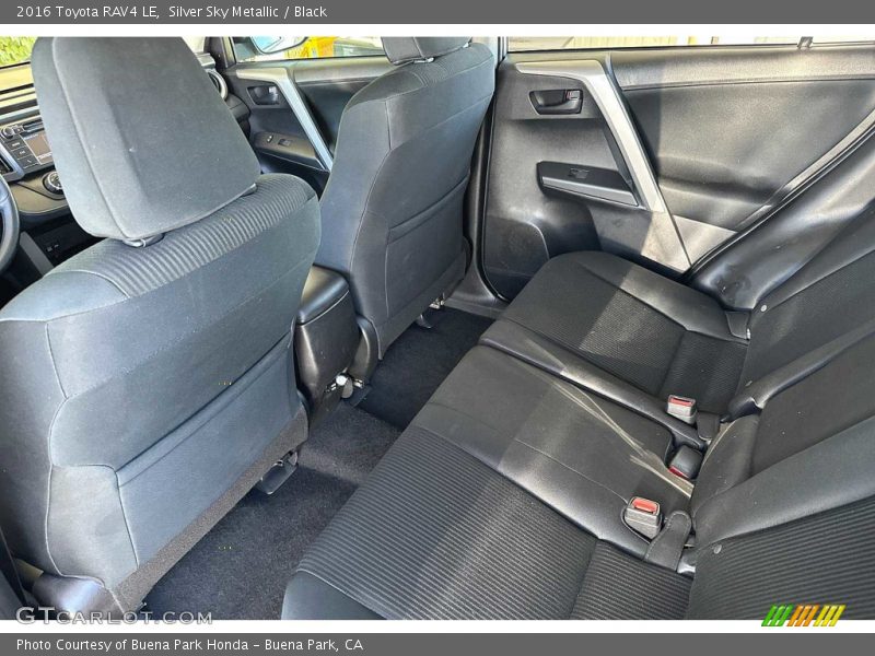 Silver Sky Metallic / Black 2016 Toyota RAV4 LE