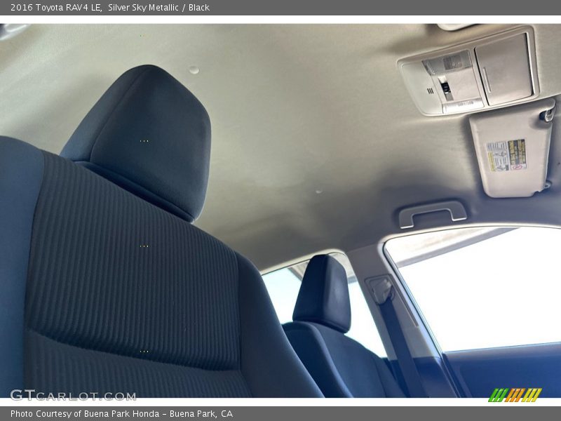 Silver Sky Metallic / Black 2016 Toyota RAV4 LE