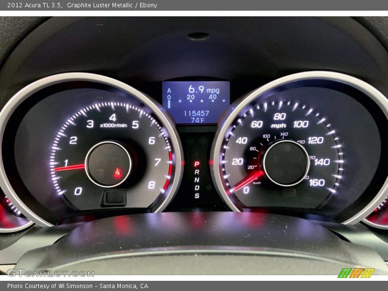  2012 TL 3.5 3.5 Gauges