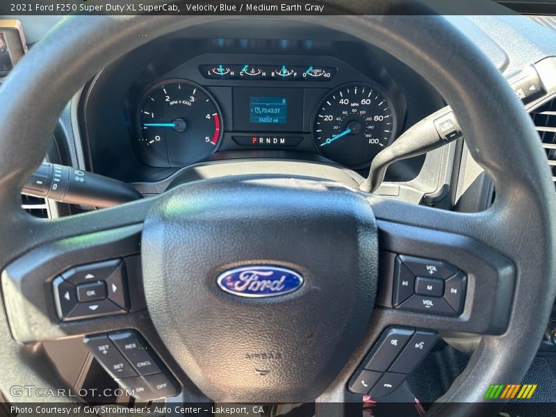  2021 F250 Super Duty XL SuperCab Steering Wheel