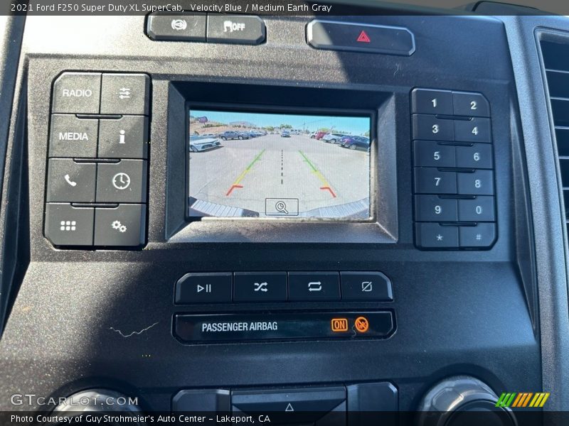 Controls of 2021 F250 Super Duty XL SuperCab