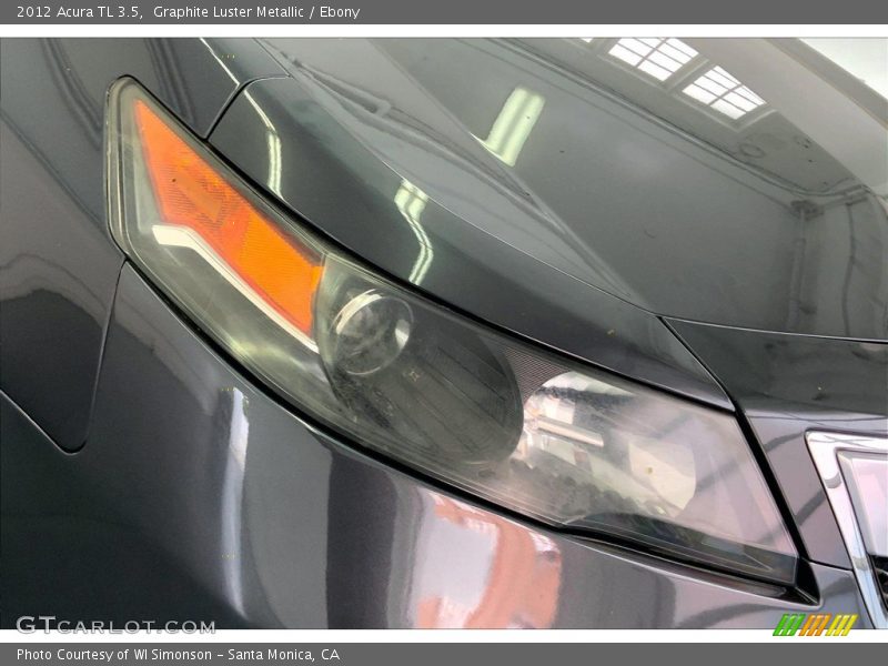 Graphite Luster Metallic / Ebony 2012 Acura TL 3.5