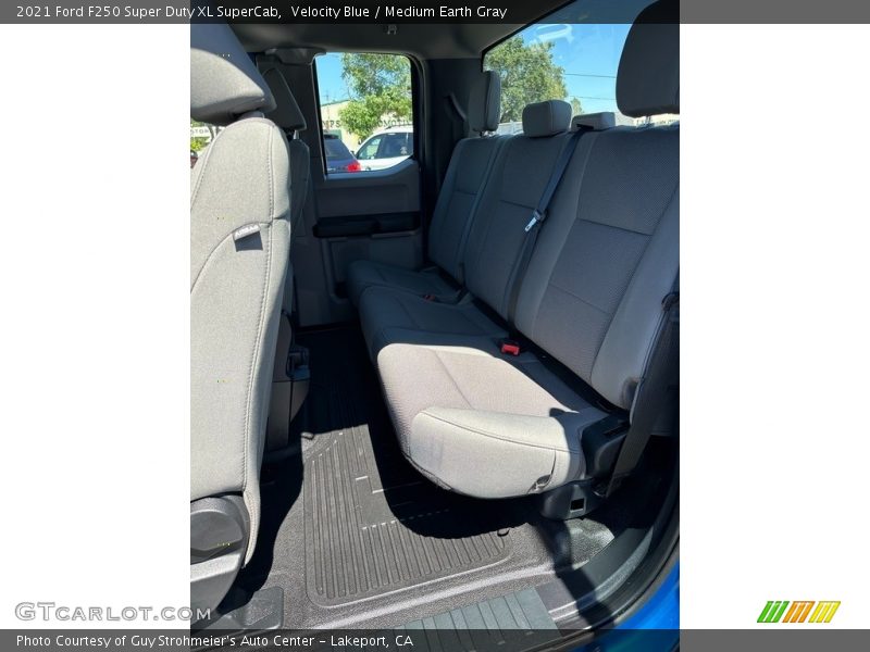 Rear Seat of 2021 F250 Super Duty XL SuperCab
