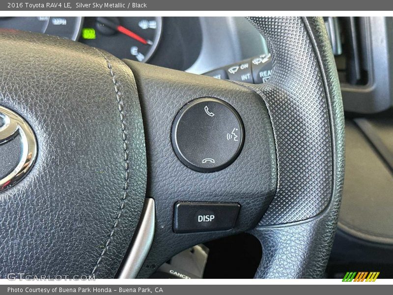 Silver Sky Metallic / Black 2016 Toyota RAV4 LE