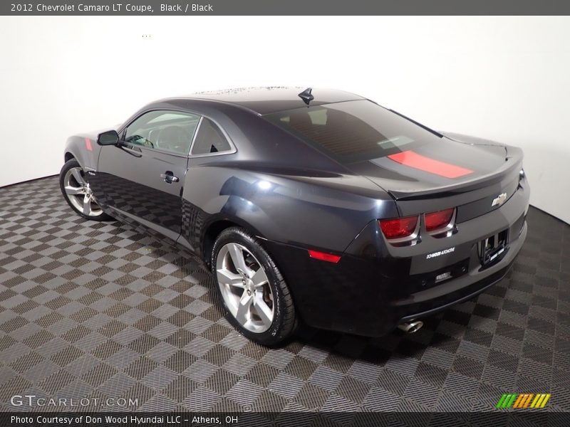 Black / Black 2012 Chevrolet Camaro LT Coupe