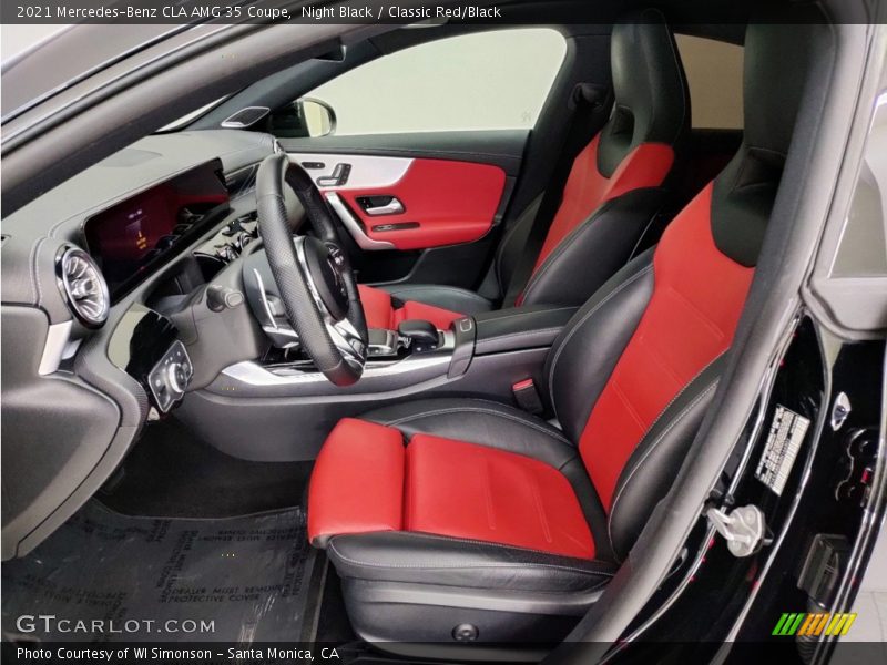 Classic Red/Black Interior - 2021 CLA AMG 35 Coupe 