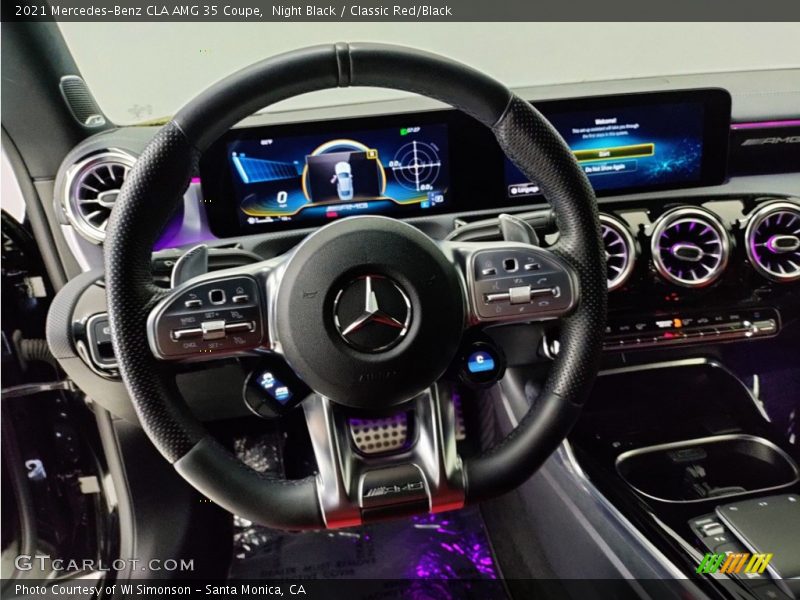  2021 CLA AMG 35 Coupe Steering Wheel