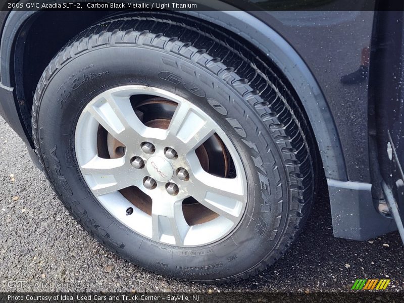 Carbon Black Metallic / Light Titanium 2009 GMC Acadia SLT-2