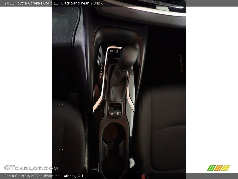 Black Sand Pearl / Black 2021 Toyota Corolla Hybrid LE