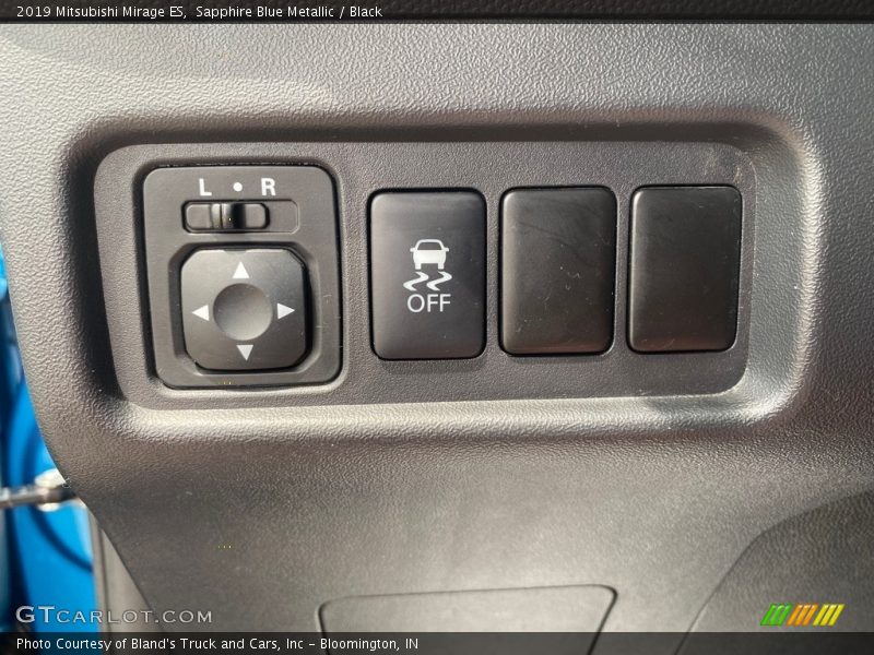 Sapphire Blue Metallic / Black 2019 Mitsubishi Mirage ES