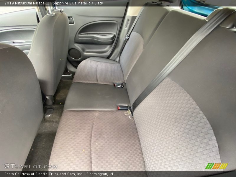 Sapphire Blue Metallic / Black 2019 Mitsubishi Mirage ES