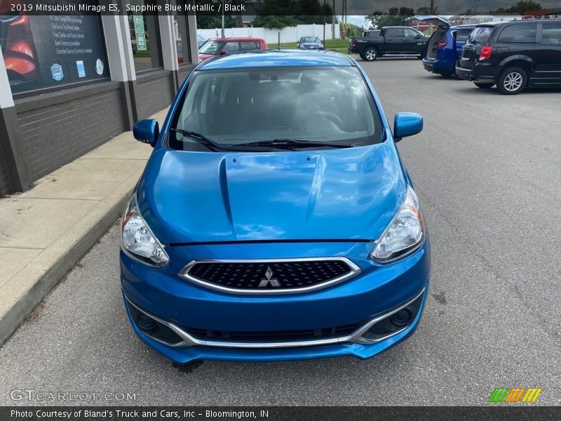 Sapphire Blue Metallic / Black 2019 Mitsubishi Mirage ES