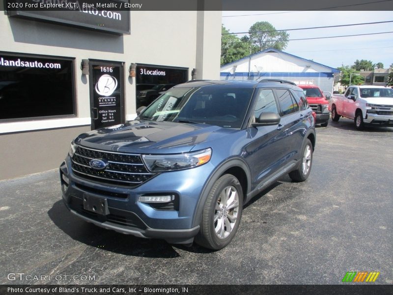 Blue Metallic / Ebony 2020 Ford Explorer XLT