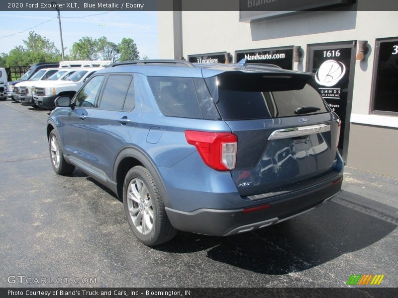 Blue Metallic / Ebony 2020 Ford Explorer XLT