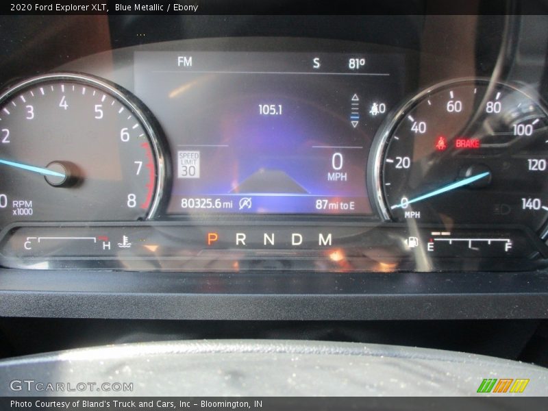 Blue Metallic / Ebony 2020 Ford Explorer XLT