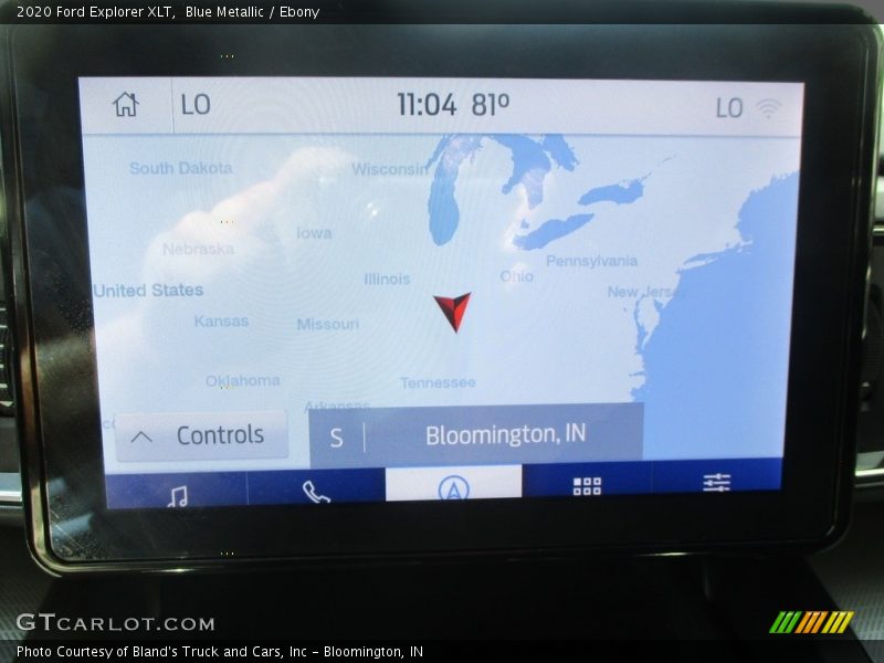 Blue Metallic / Ebony 2020 Ford Explorer XLT