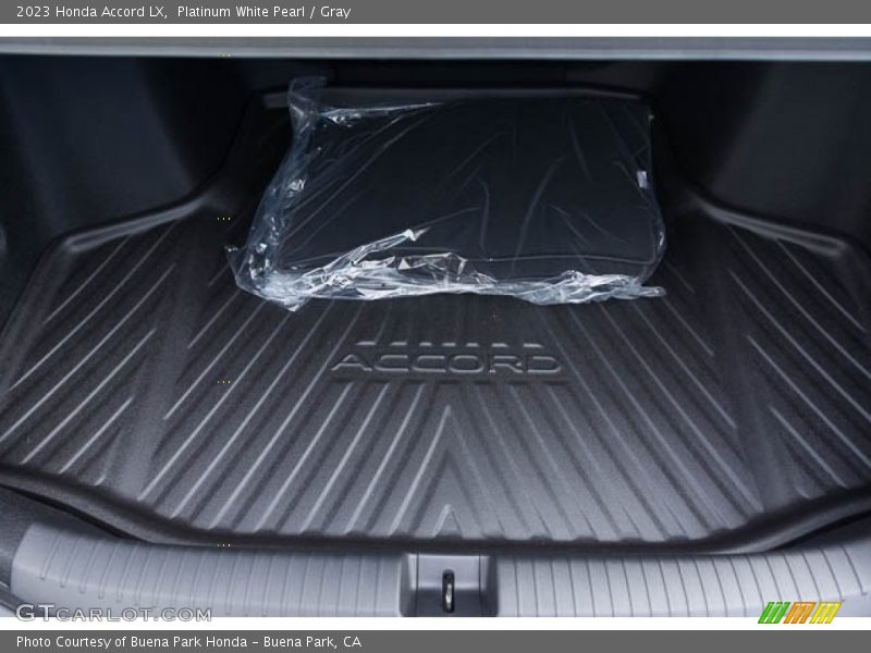 Platinum White Pearl / Gray 2023 Honda Accord LX