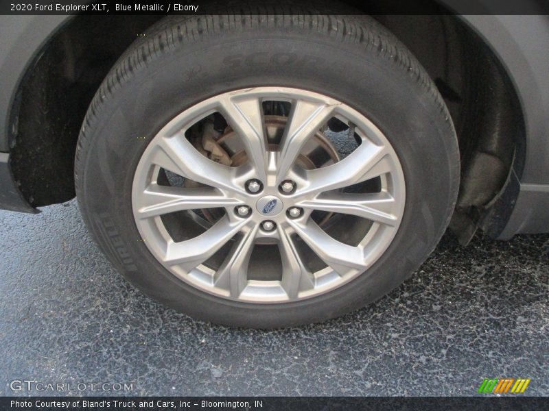 Blue Metallic / Ebony 2020 Ford Explorer XLT