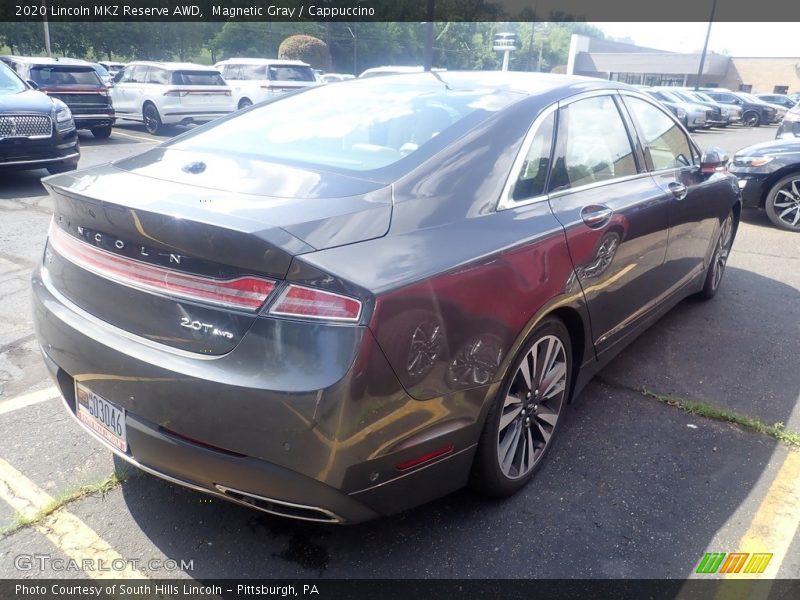 Magnetic Gray / Cappuccino 2020 Lincoln MKZ Reserve AWD