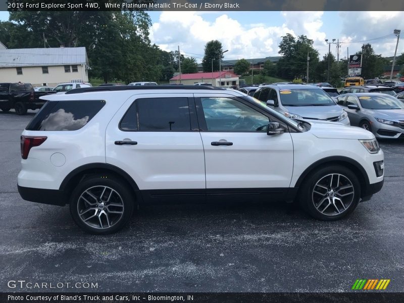  2016 Explorer Sport 4WD White Platinum Metallic Tri-Coat