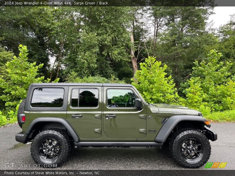  2024 Wrangler 4-Door Willys 4x4 Sarge Green