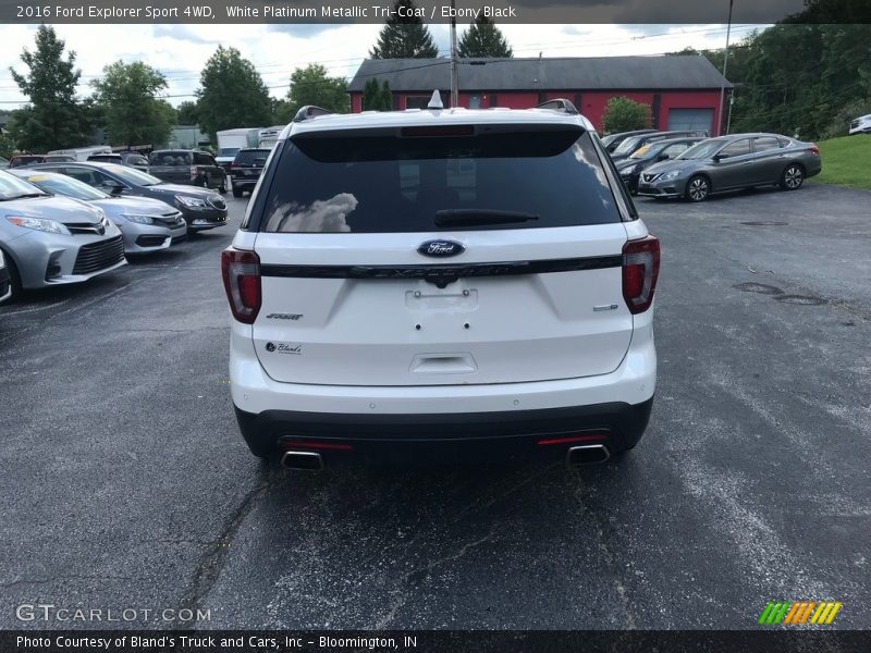  2016 Explorer Sport 4WD White Platinum Metallic Tri-Coat