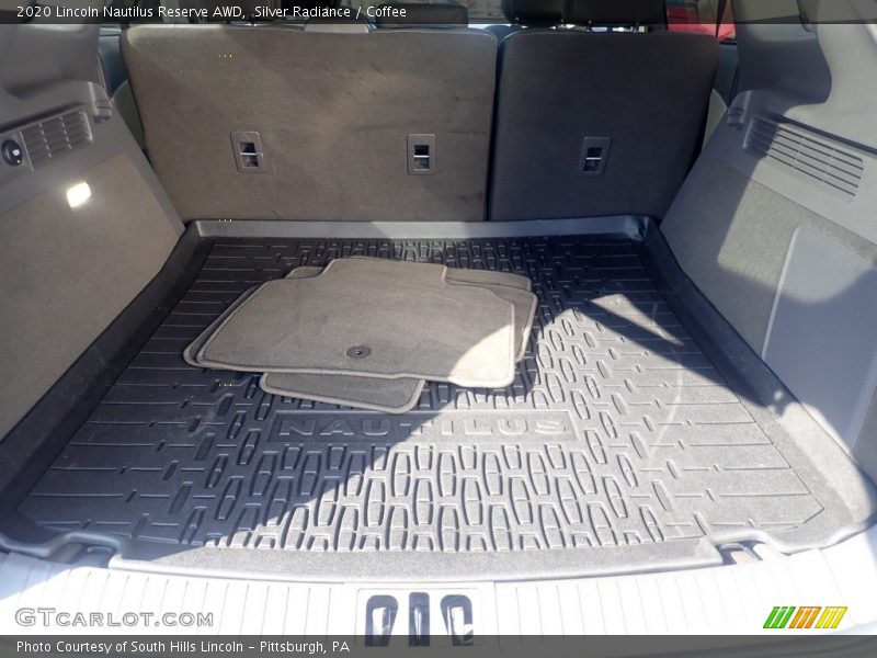  2020 Nautilus Reserve AWD Trunk