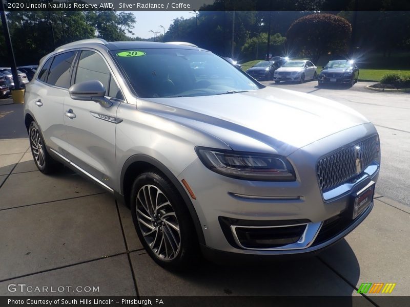 Front 3/4 View of 2020 Nautilus Reserve AWD
