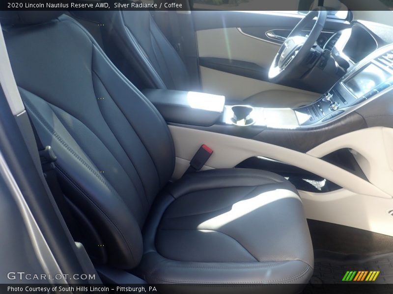 Silver Radiance / Coffee 2020 Lincoln Nautilus Reserve AWD
