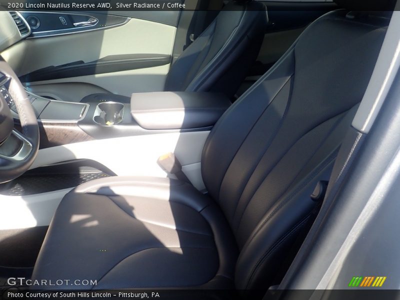 Silver Radiance / Coffee 2020 Lincoln Nautilus Reserve AWD