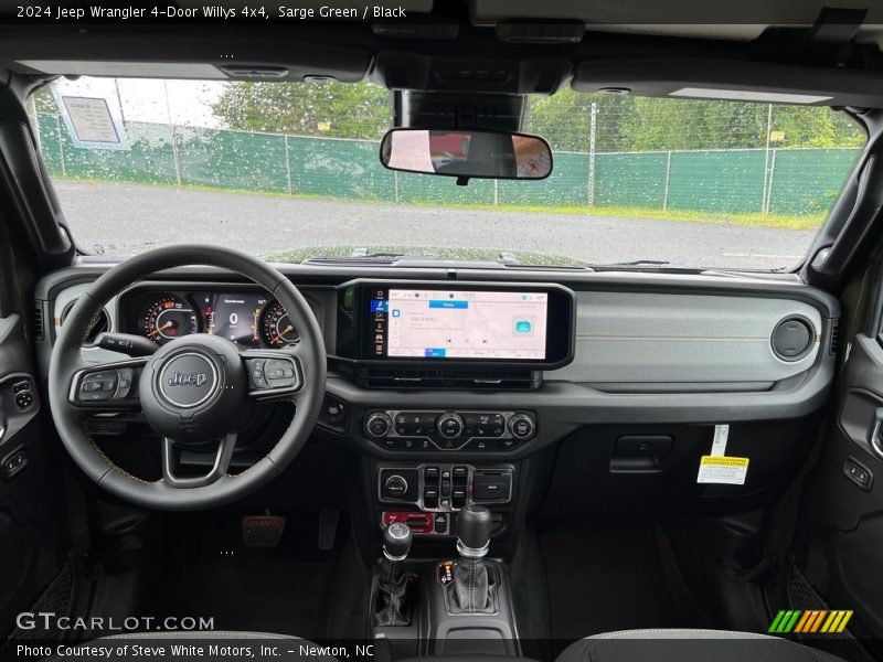 Dashboard of 2024 Wrangler 4-Door Willys 4x4