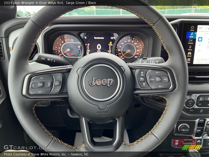  2024 Wrangler 4-Door Willys 4x4 Steering Wheel