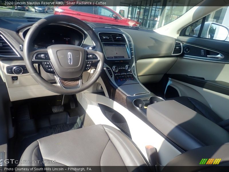  2020 Nautilus Reserve AWD Coffee Interior