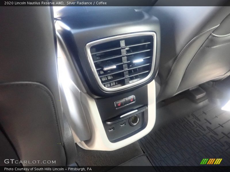 Silver Radiance / Coffee 2020 Lincoln Nautilus Reserve AWD