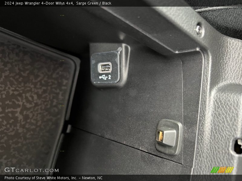 Sarge Green / Black 2024 Jeep Wrangler 4-Door Willys 4x4