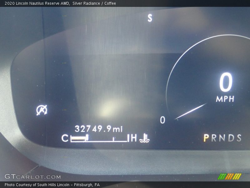 Silver Radiance / Coffee 2020 Lincoln Nautilus Reserve AWD