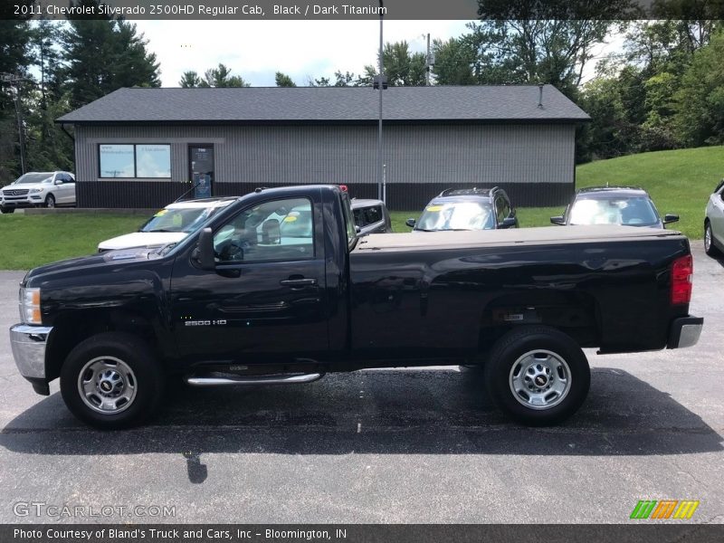 Black / Dark Titanium 2011 Chevrolet Silverado 2500HD Regular Cab