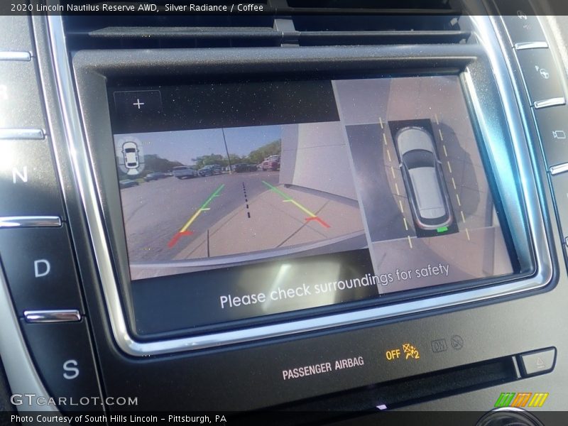 Silver Radiance / Coffee 2020 Lincoln Nautilus Reserve AWD