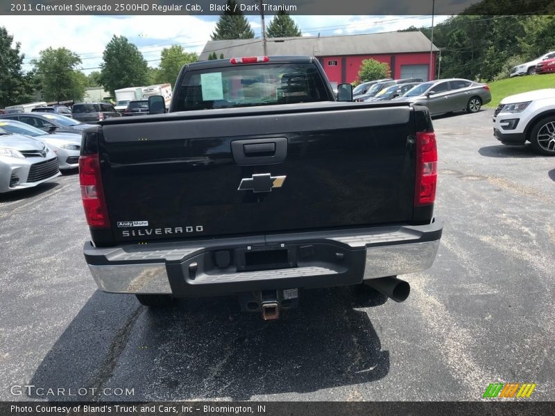 Black / Dark Titanium 2011 Chevrolet Silverado 2500HD Regular Cab
