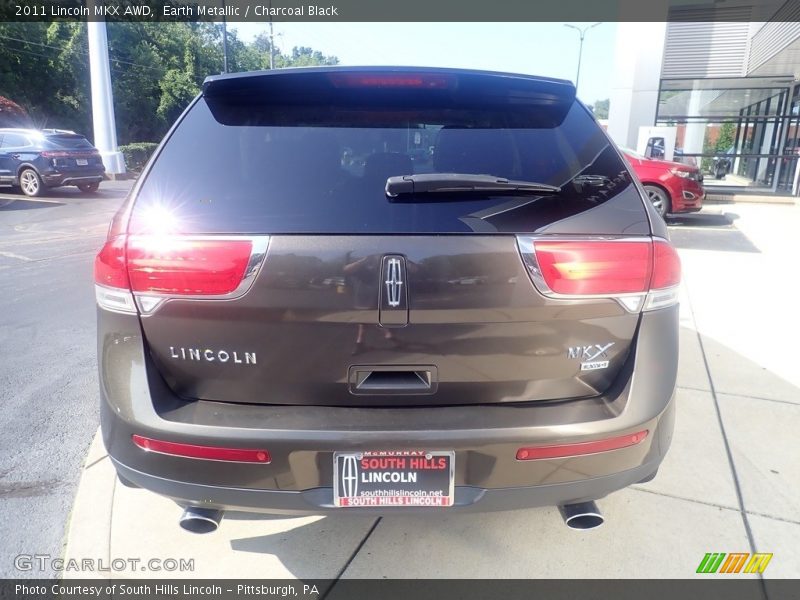Earth Metallic / Charcoal Black 2011 Lincoln MKX AWD