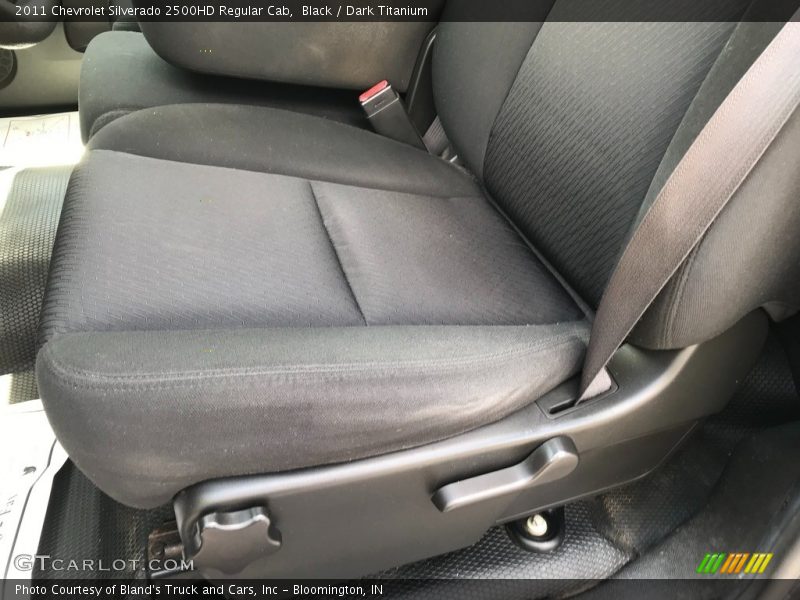 Front Seat of 2011 Silverado 2500HD Regular Cab
