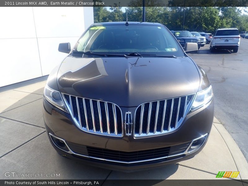 Earth Metallic / Charcoal Black 2011 Lincoln MKX AWD