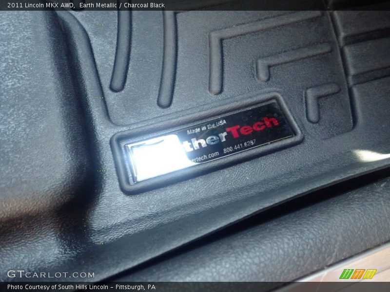 Earth Metallic / Charcoal Black 2011 Lincoln MKX AWD