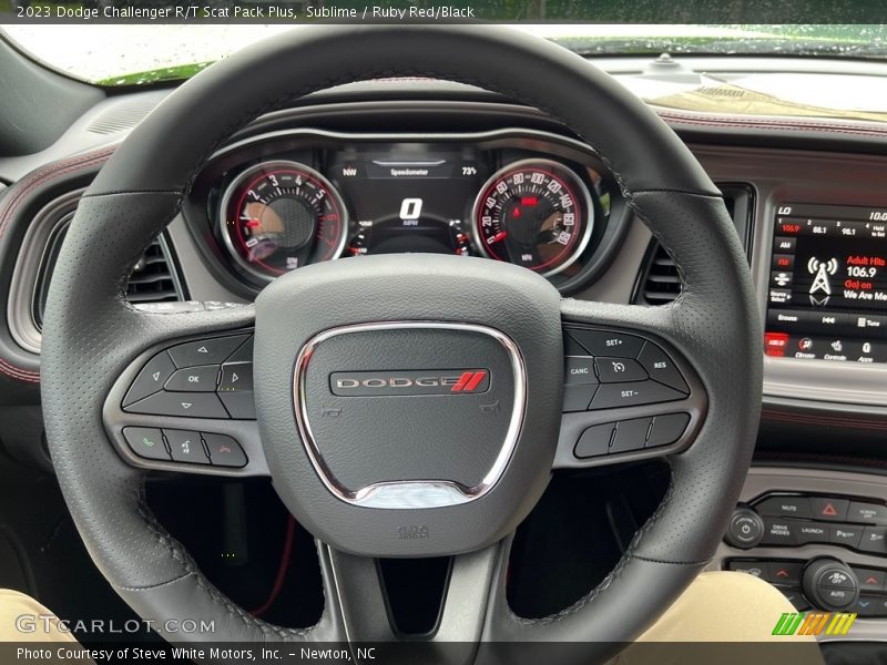  2023 Challenger R/T Scat Pack Plus Steering Wheel