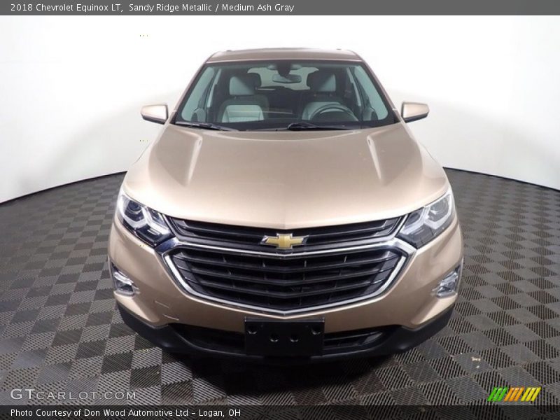 Sandy Ridge Metallic / Medium Ash Gray 2018 Chevrolet Equinox LT