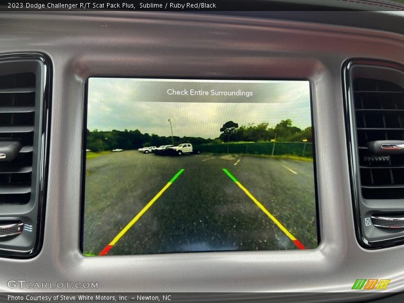 Sublime / Ruby Red/Black 2023 Dodge Challenger R/T Scat Pack Plus