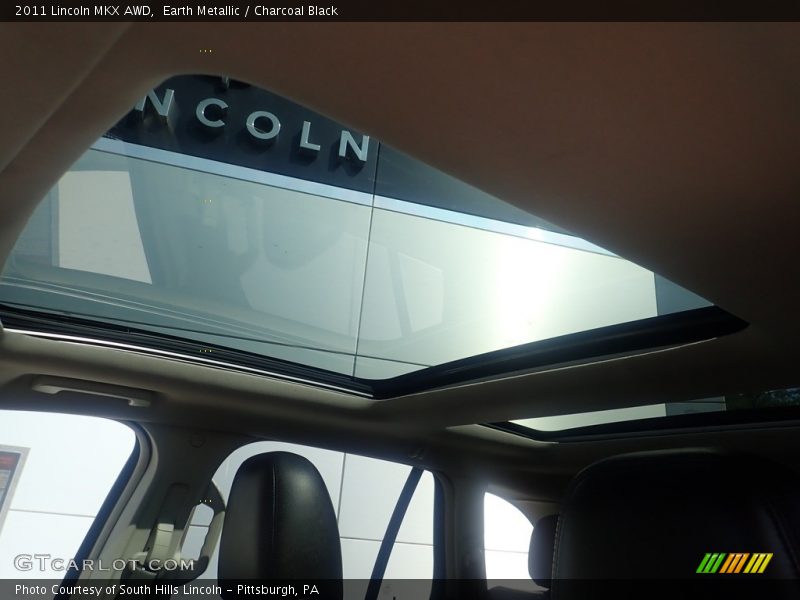 Earth Metallic / Charcoal Black 2011 Lincoln MKX AWD