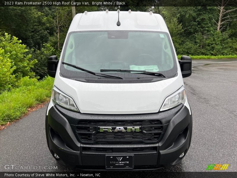 Bright White / Black 2023 Ram ProMaster 2500 High Roof Cargo Van