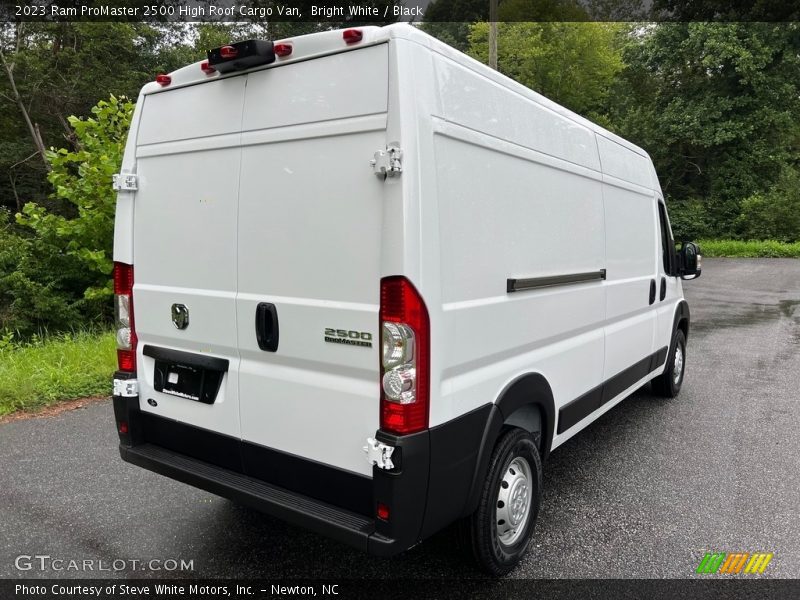 Bright White / Black 2023 Ram ProMaster 2500 High Roof Cargo Van